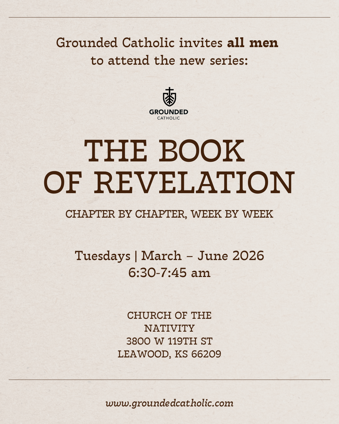 Catholic Bible Study for Men in Kansas City: The Book of Revelation