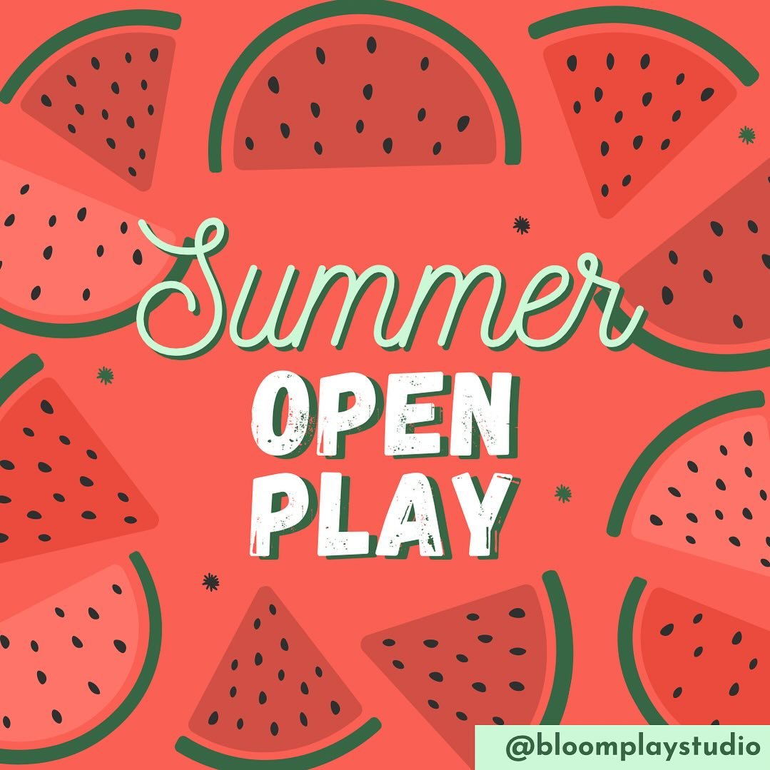 We&rsquo;re counting down to summer at BLOOM and we want to hear from YOU! The studio will be open to the public in the afternoons this summer! Comment below on the days and times that work best for your family. The BEST community deserves the BEST e