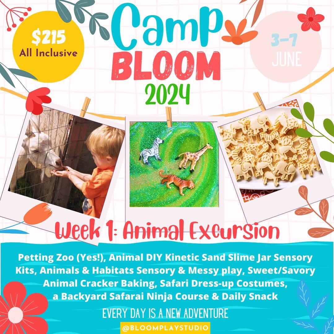 We&rsquo;re counting down the days to our Camp BLOOM kickoff and we are so excited to announce the first of many fantastic collaborations with local businesses for this year&rsquo;s camp experiences! Join us June 3rd-7th as we team up with @unclejoes