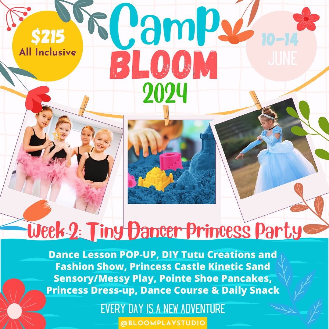 We&rsquo;re teaming up with @mobilebaydanceacademy to bring you the cutest Princess Camp in June! Join us and Ms. Kendra Wilson June 10-14 for Dance lessons, Tutu creations, Fashion Shows, DIY Lipgloss Kits, Baking Lessons, Spa Days and more! It&rsqu