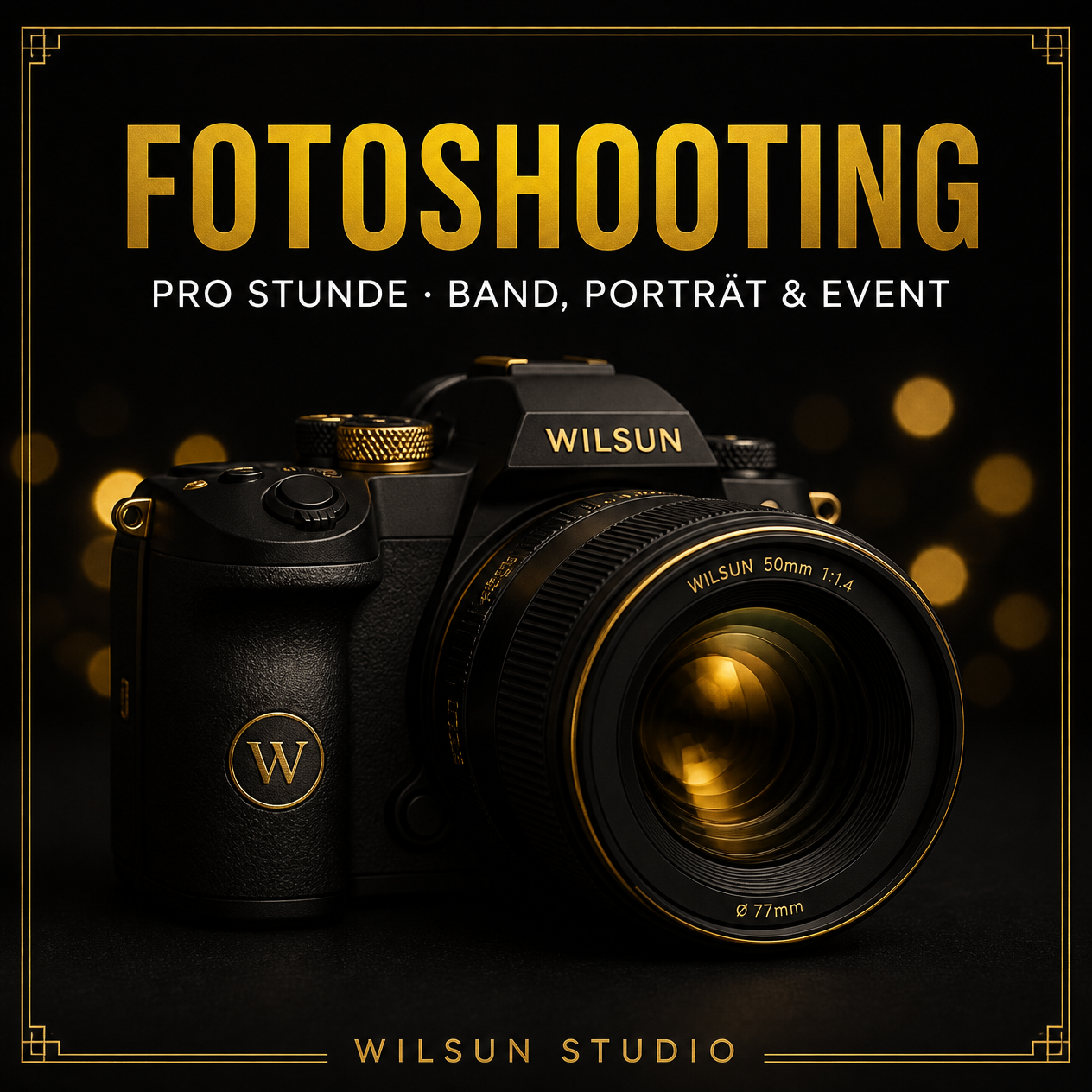 Dein Fotoshooting mit Wilsun – Pro Stunde