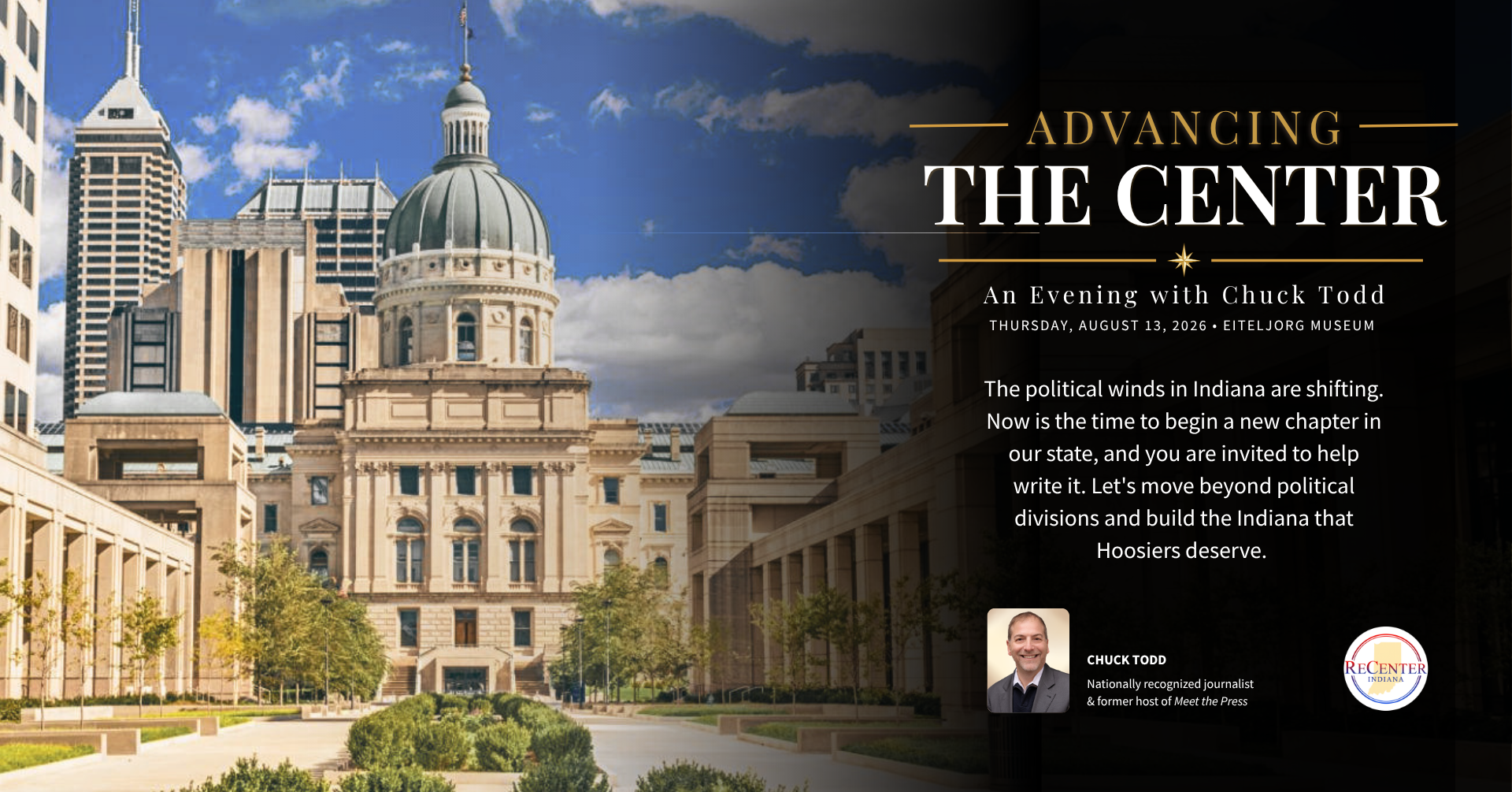 Advancing the Center: An Evening with Chuck Todd