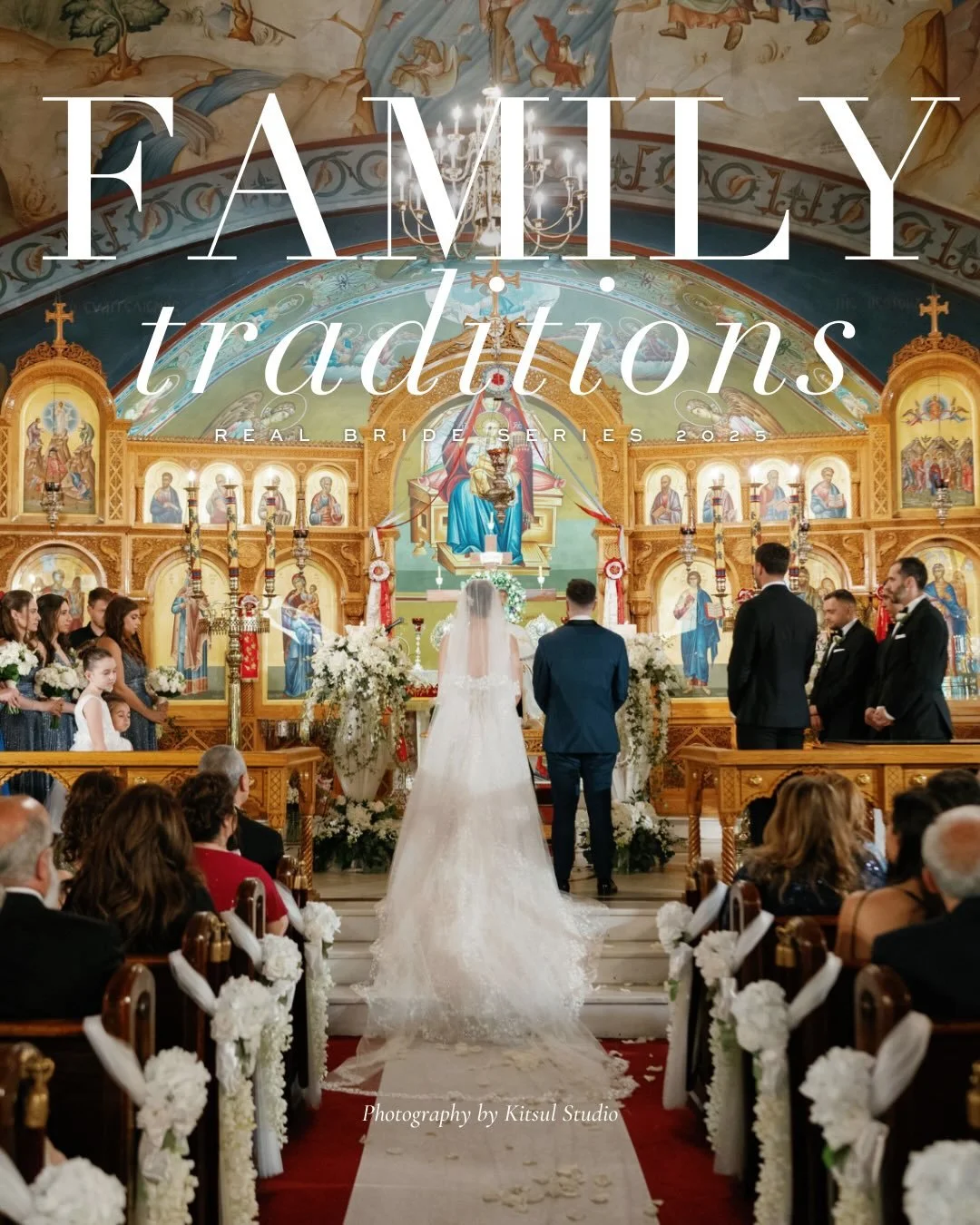 A beautiful wedding filled with heritage and love. Our bride Nasia shared a glimpse inside the world of her Greek culture, from a bridal blessing to a traditional ceremony surrounded by family. 

Nasia chose the &lsquo;Sky&rsquo; gown and veil from @