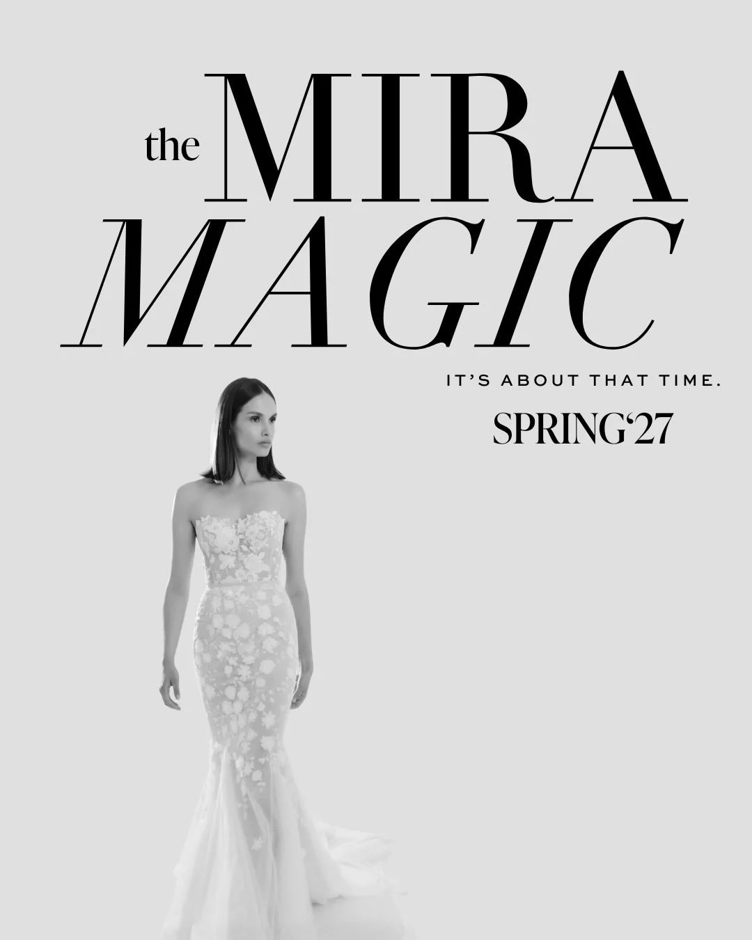 Be Ready for the Grand Reveal ✨ Debuting during this Spring&rsquo;s #nybfw &mdash; ALL NEW @mirazwillinger gowns!! 

Happening right here, this global, retail-premiere will follow what could only be a spectacular showing of new designs coming from th