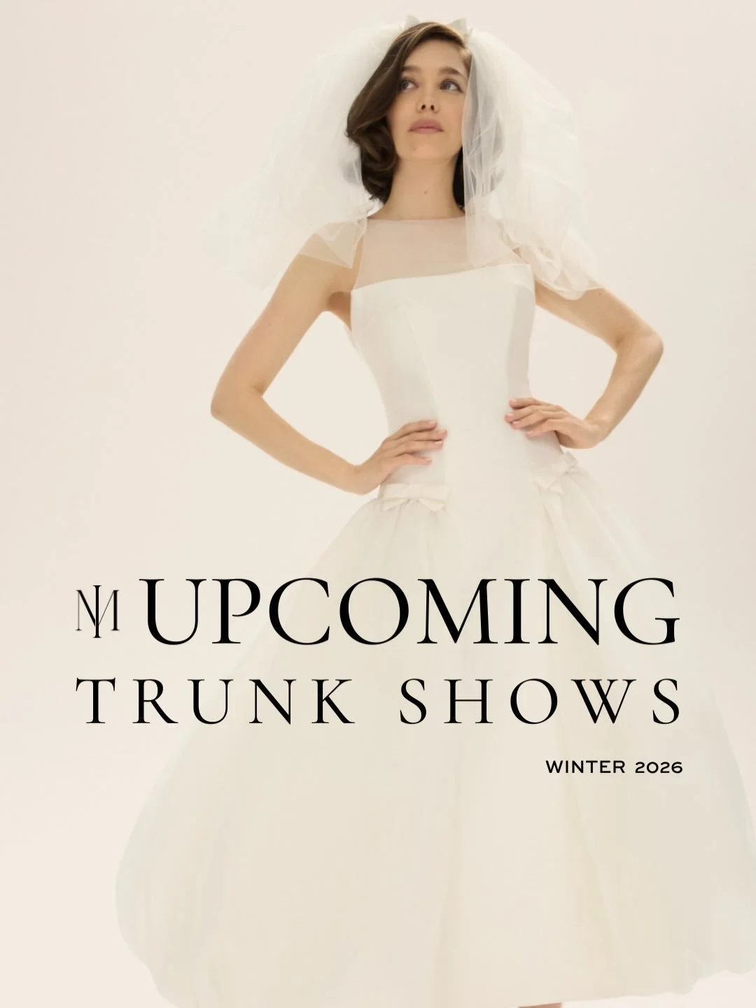 Now through our NEW Collection Arrives this April, discover your local trunk show events or plan ahead by visiting us online at markingrambride.com 

@ladyinlacebridal 2/19 - 2/28 
@tws_istheweddingshoppe_pa 3/5 - 3/14 
@plumedserpentct 3/26 - 4/4 


