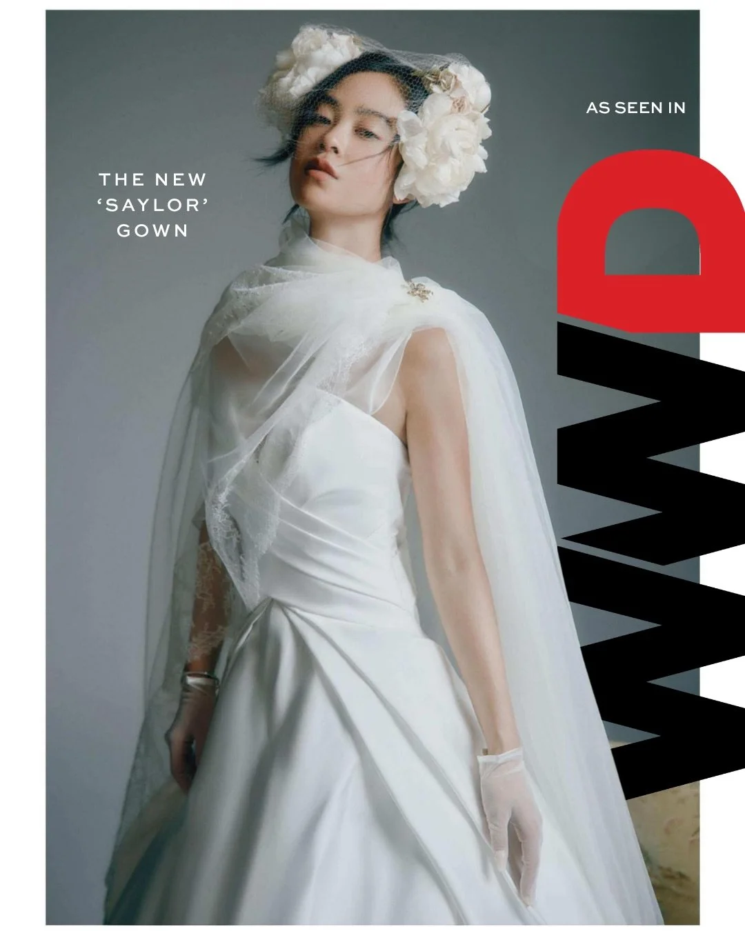 Thank you to @wwd for the editorial inclusion! What a wonderful way to kick off our bridal week debut, NEW Spring 2027 &lsquo;The Sterling Collective&rsquo; is LIVE for previews. 

Discover this new gown &lsquo;Saylor&rsquo; by visiting us online www