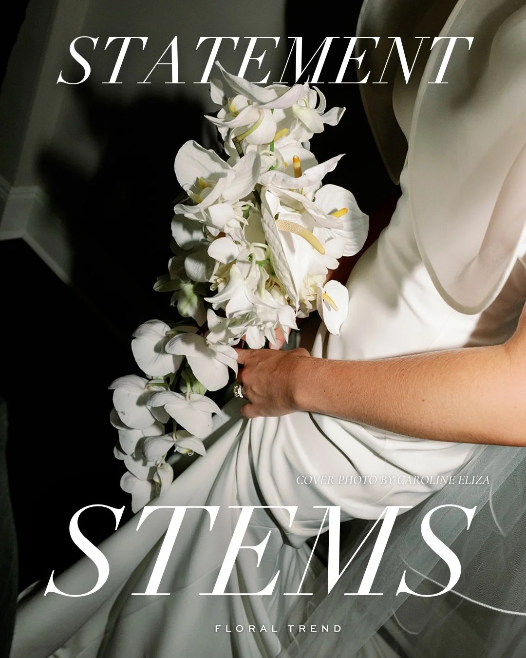 The modern bride isn&rsquo;t holding flowers. She is holding a statement. Calla Lillies and Orchids&mdash; whether styled as an oversized single stem or clustered into a sculptural mass of texture and shape &mdash; are redefining what a bridal bouque
