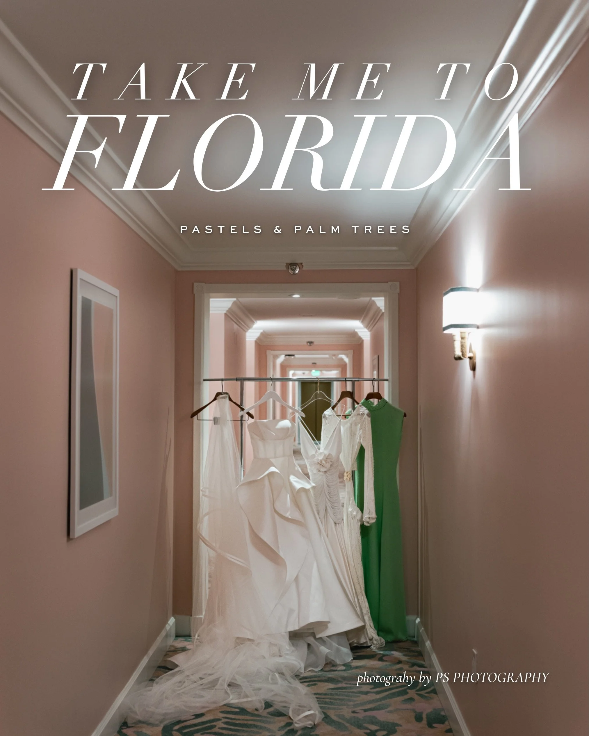 Destination Inspo: Palm Beach, Florida 🌴

PBI doesn&rsquo;t just set the scene, it becomes the story! Mint skies, blush blooms and light that turns everything golden. Where old world elegance meets tropical luxury &mdash;this is what a wedding looks
