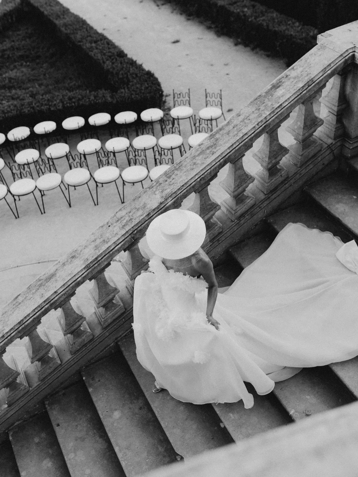 The #bridalhat &mdash; not just for courthouse weddings ✨

With every #bridetobe waking up to the elopement of @dualipa and #callumturner wearing a stunning @schiaparelli suit-dress and wide brim hat a&rsquo;la #biancajagger &mdash; we wanted to remi