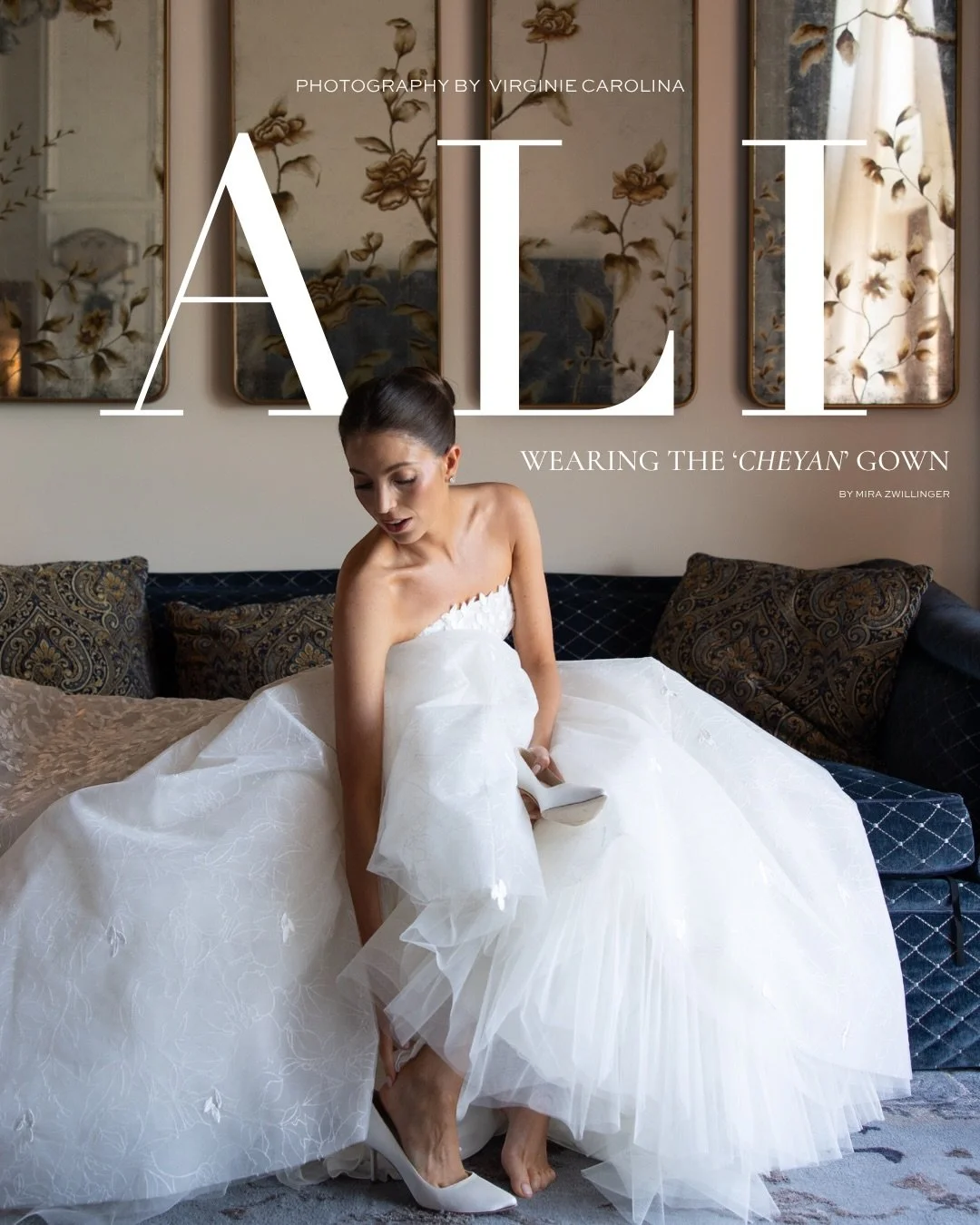 Real Bride Inspo: Ali wearing &lsquo;Cheyan&rsquo; 

Ali shares: &ldquo;This Mira Zwillinger gown was absolutely gorgeous! I truly felt like it was made for me.&rdquo; Her choice, the &lsquo;Cheyan&rsquo; gown - a custom exclusive made for our Atelie