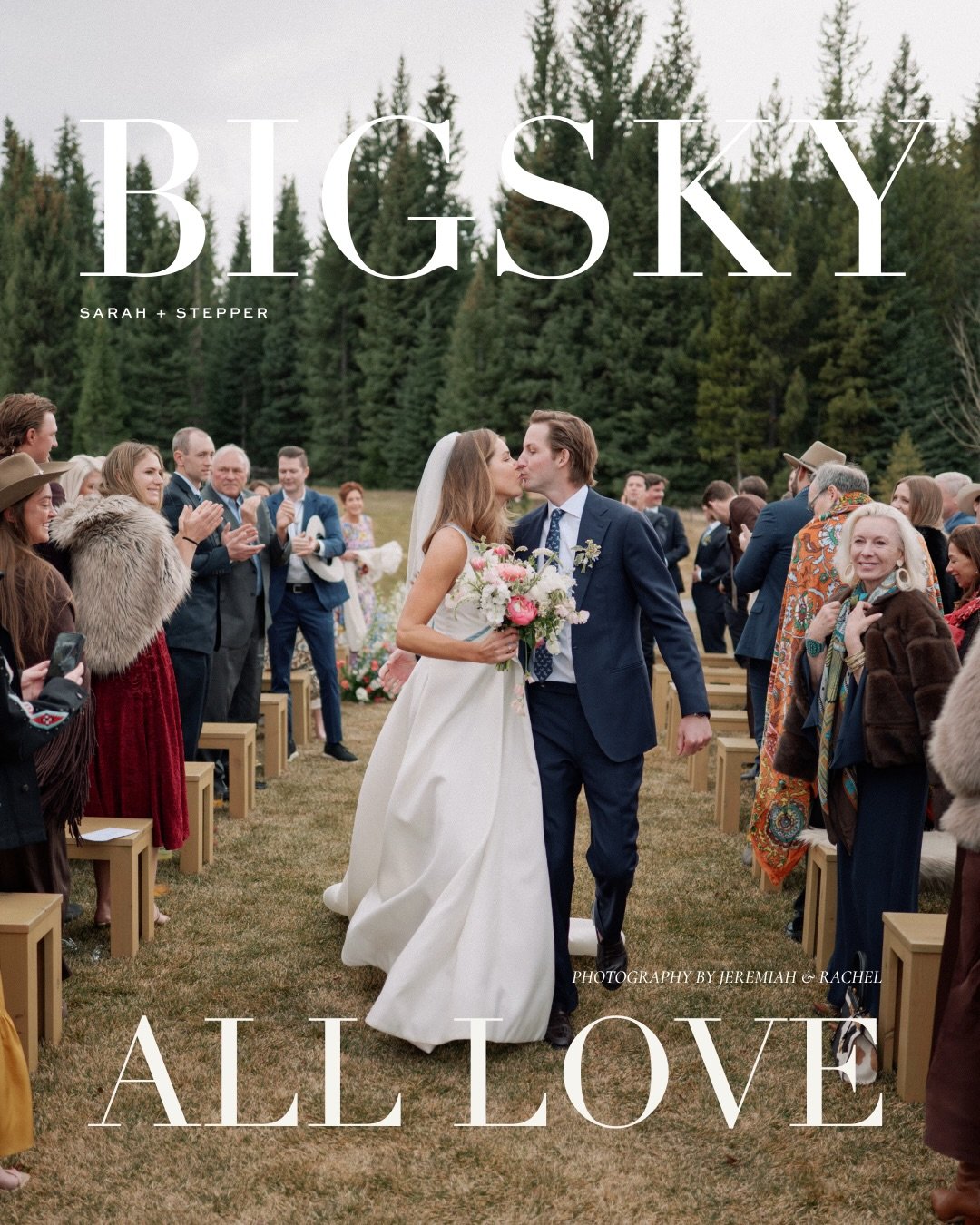 Real bride Feature: Sarah and her mountain wedding in Big Sky, Montana 

&ldquo;Stepper and I met at a small ski-racing school in New Hampshire, where we instantly bonded over our Pennsylvania roots and shared love of skiing and the outdoors. We were