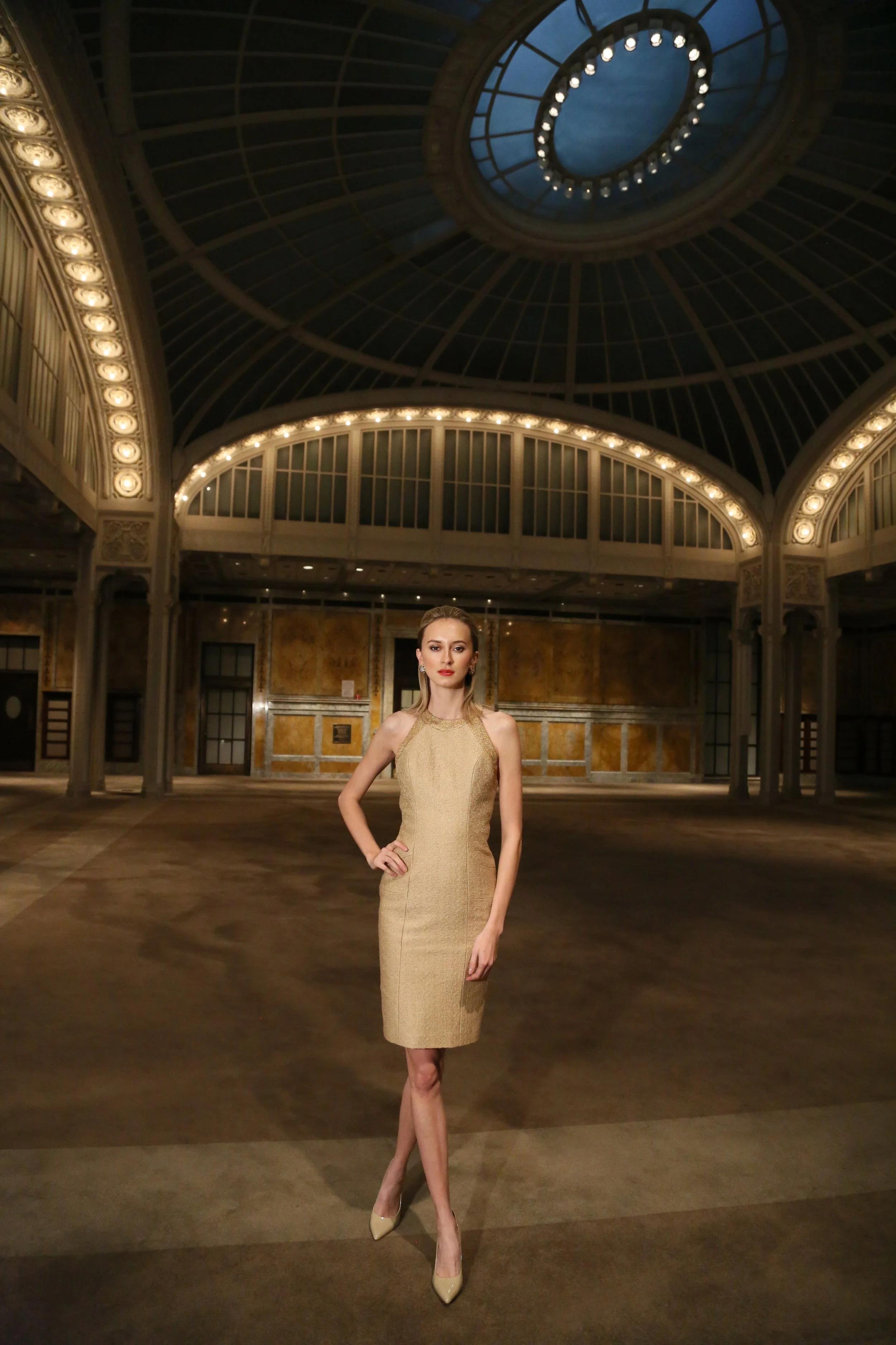 NYPL Gold Dress Photoshoot.JPG