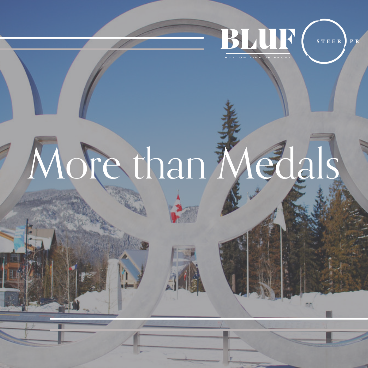 BLUF: More than Medals
