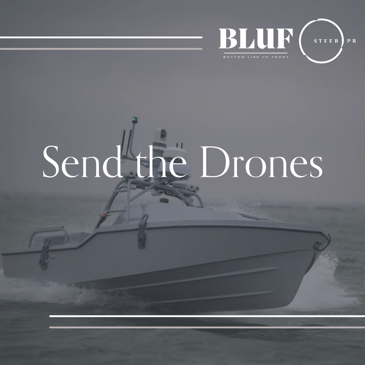 BLUF: Send the Drones