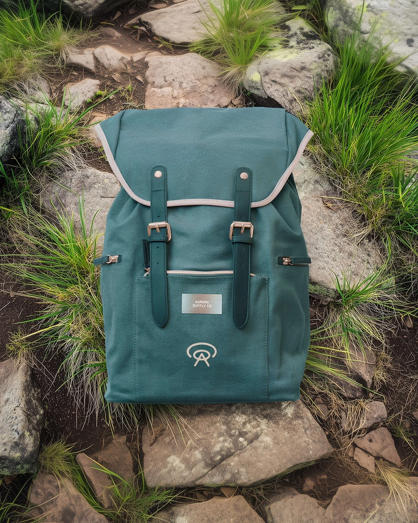 🎒 Testing the logo in context. 
From gear tags to backpacks and lanterns, the identity holds up across a wide range of applications.

This is the best way to help a client visualise what the design system might look like in the real world.

#logodes