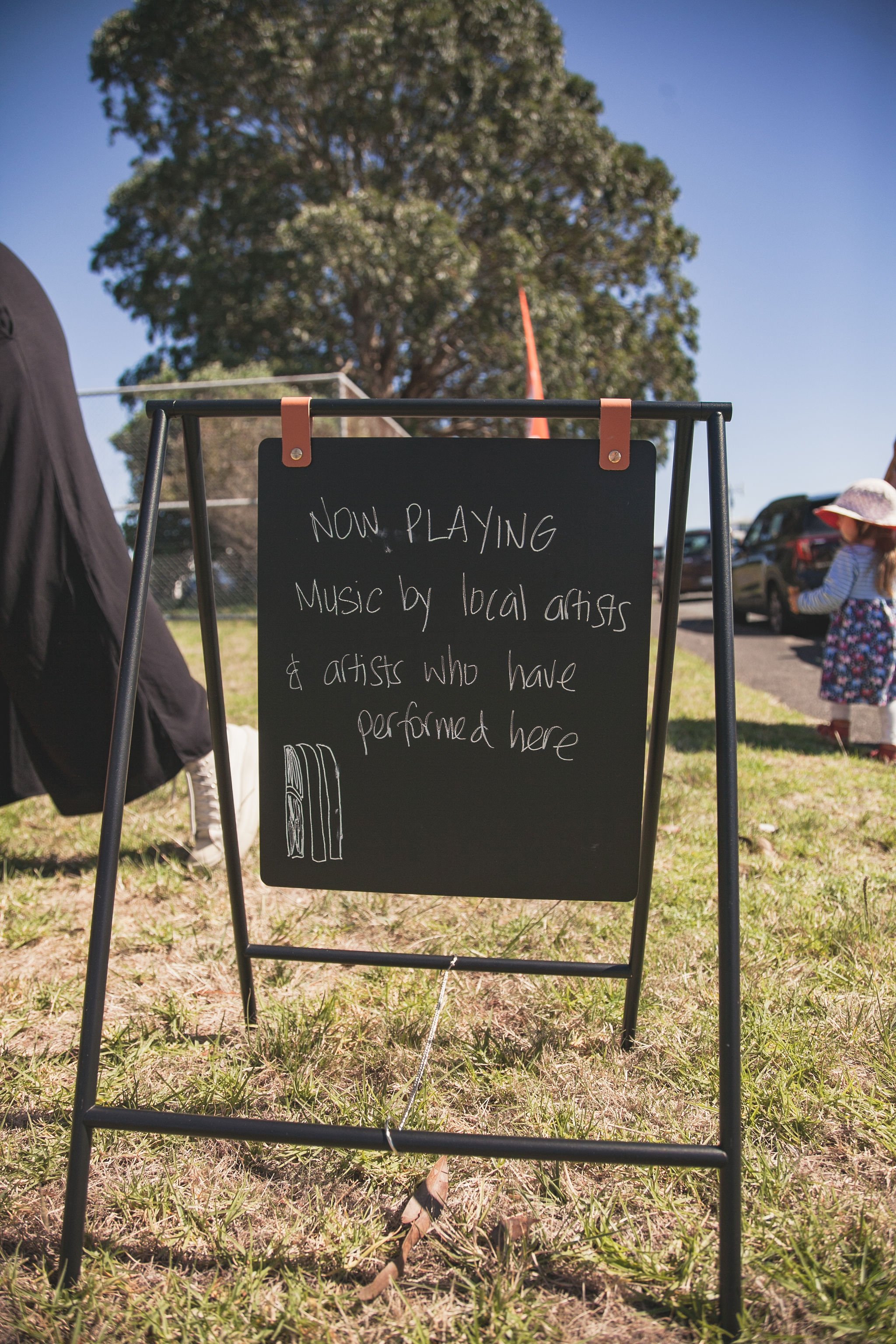 The Block Party — standing in the street playing the soundtrack of Kāpiti