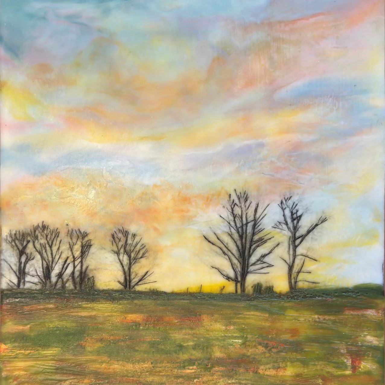 Encaustic Basics: Painting with Wax, Fire & Color