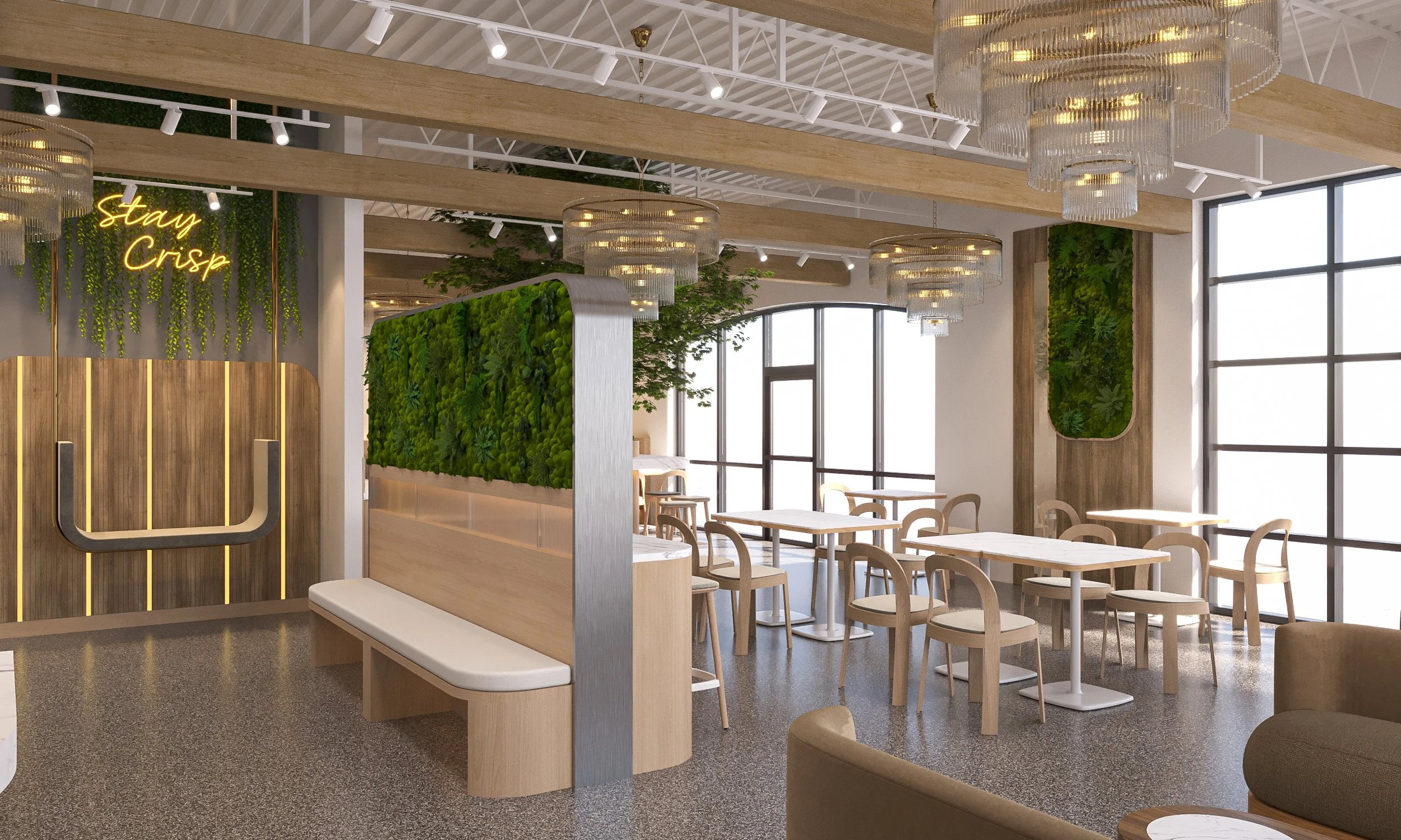 restaurant interior design concepts — Stash & Co.