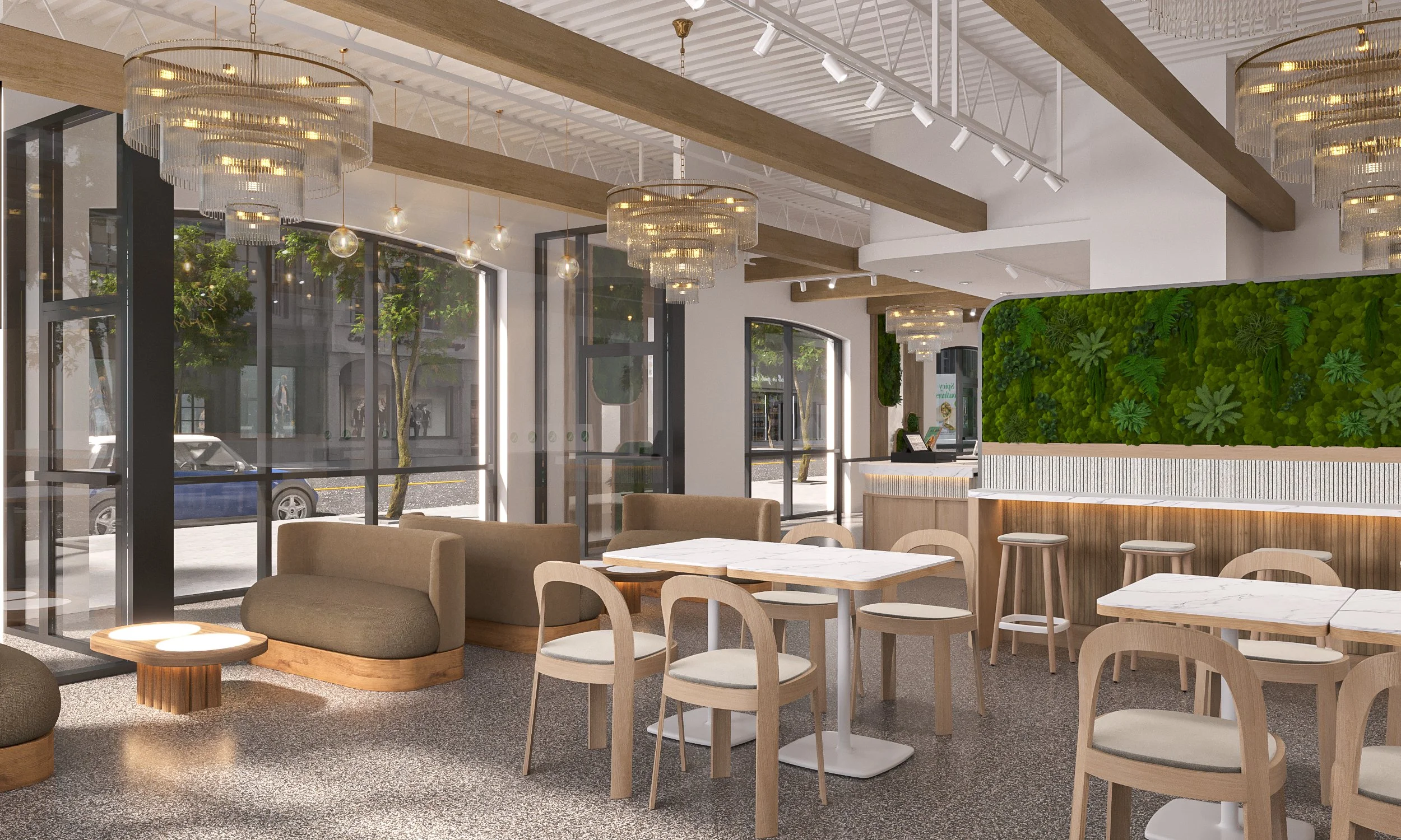 restaurant interior design concepts — Stash & Co.