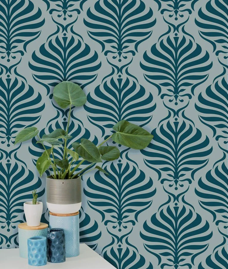 HDWalls_Unfurl_Cerulean_2_Deco_Fan_Grasscloth_wallcovering.jpg
