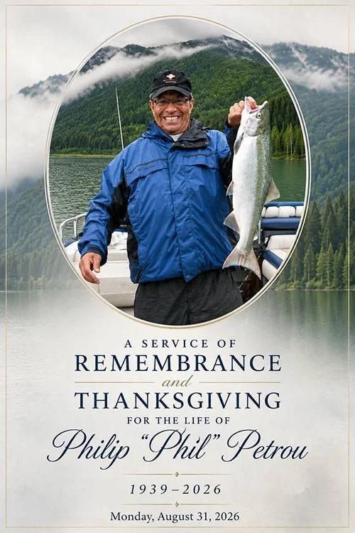 Service of Remembrance and Thanksgiving for Philip 'Phil' Petrou