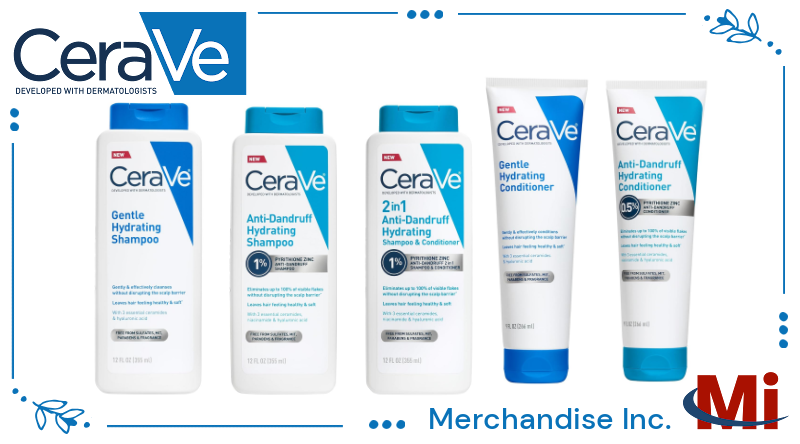 Wholesale CeraVe anti-dandruff and hydrating shampoo and conditioner in bulk