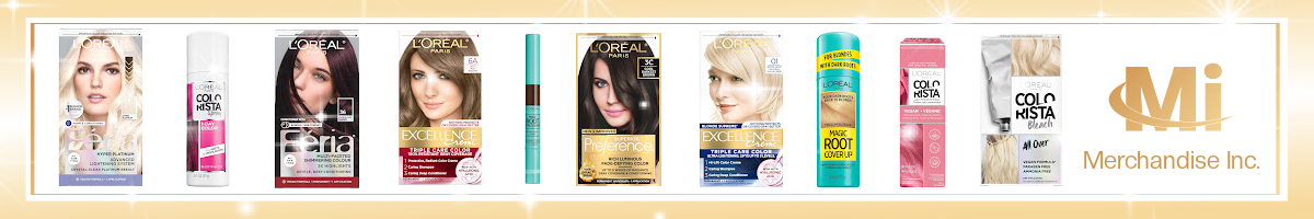 L'Oréal Paris hair color wholesale from Merchandise Inc., a bulk L'Oréal distributor and supplier in the USA. Excellence, Préférence, Féria, Colorista and Root Cover Up hair dye for retailers, pharmacies, salons and beauty stores.