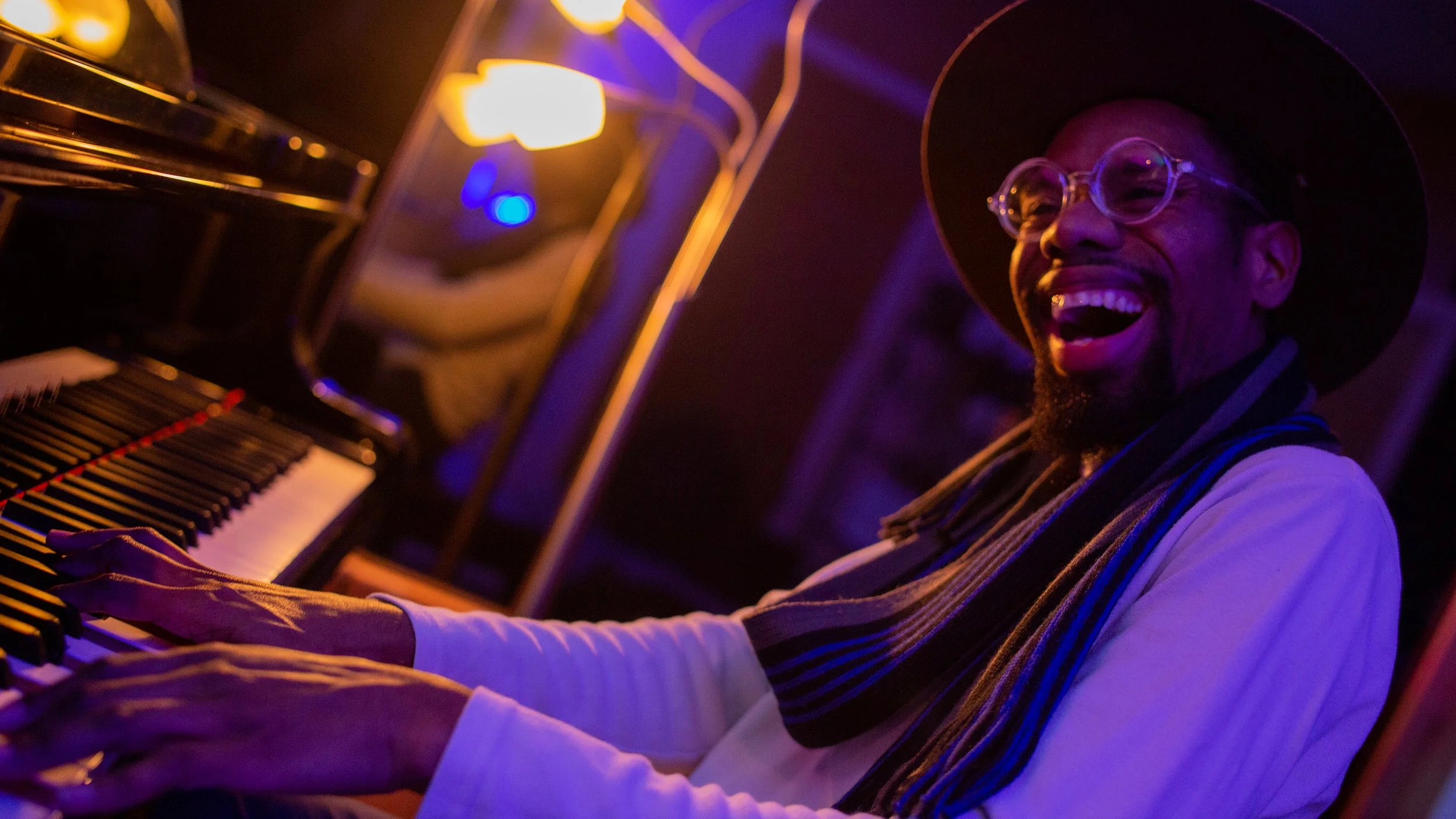 Christopher Underwood of The PRVLG at Young Ave Sound Studio in Memphis, TN