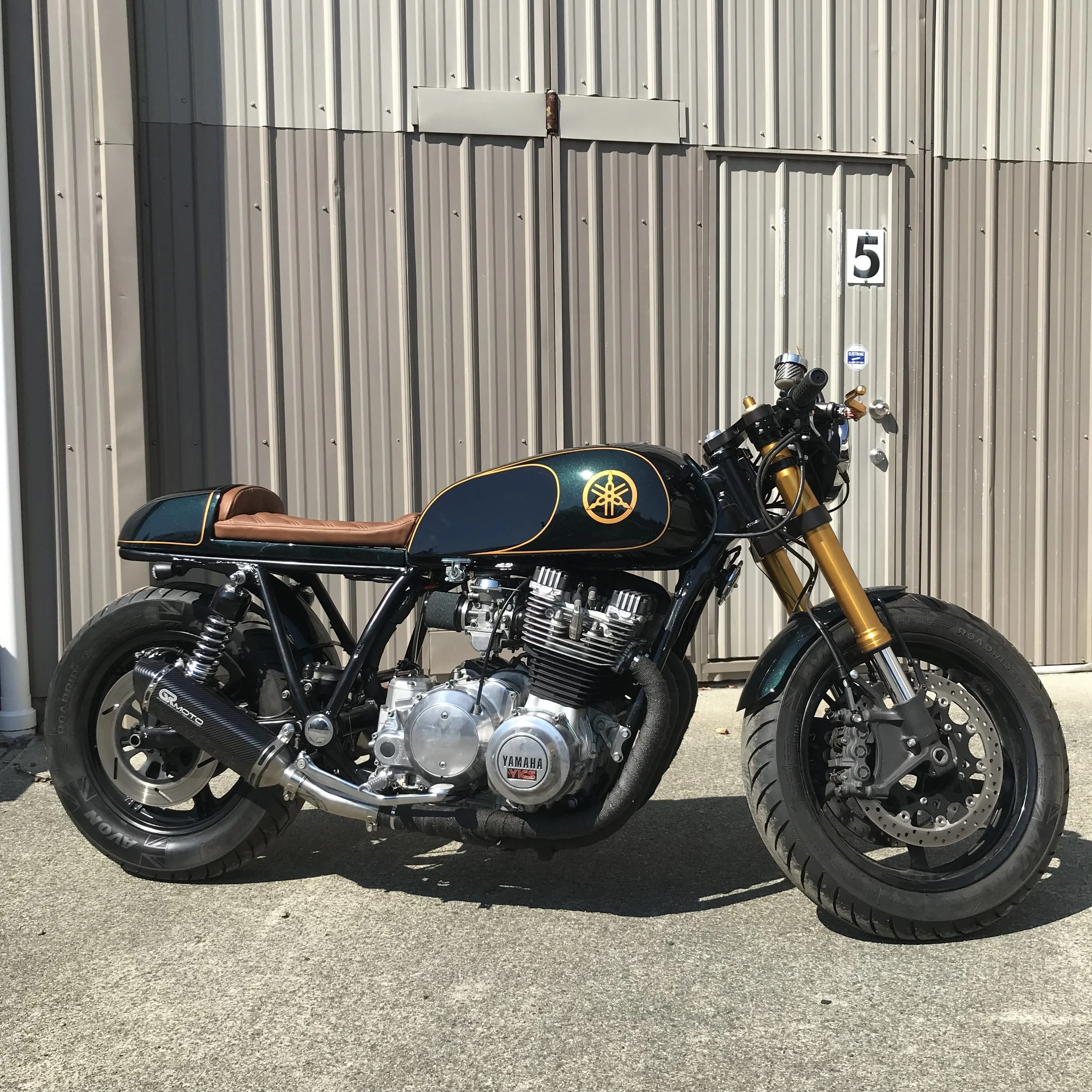 Half Moon Motorcycles Custom XS1100