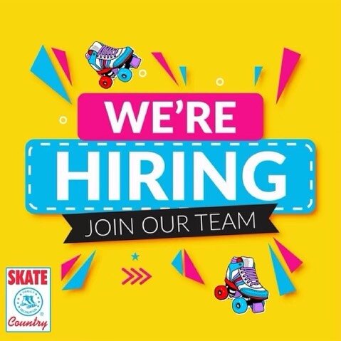 Hello Skaters! If you are looking for a summer job, we have it! Stop by anytime and pickup and application. We are hiring! 🛼