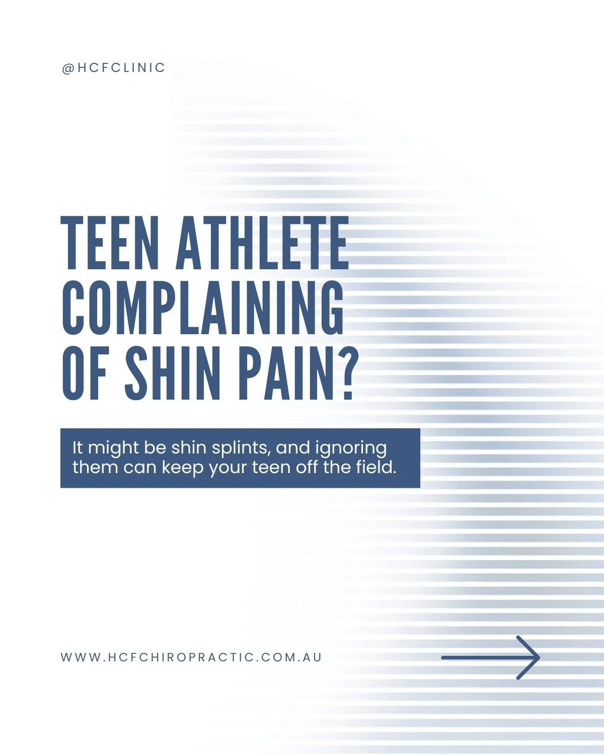 Shin splints are one of the most common injuries we see in active teenagers.

When teens grow quickly and train hard, their muscles, bones, and tendons don&rsquo;t always keep up at the same rate. Add high-impact sport, busy training schedules, and g