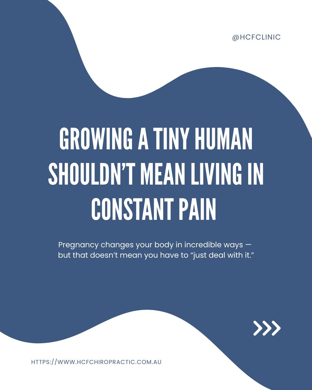 As chiros, one of the most common things we hear from pregnant mums is: &ldquo;I didn&rsquo;t realise how uncomfortable I&rsquo;d feel this early.&rdquo;

Back pain. Pelvic heaviness. Sciatic twinges.
It&rsquo;s common, but that doesn&rsquo;t mean yo