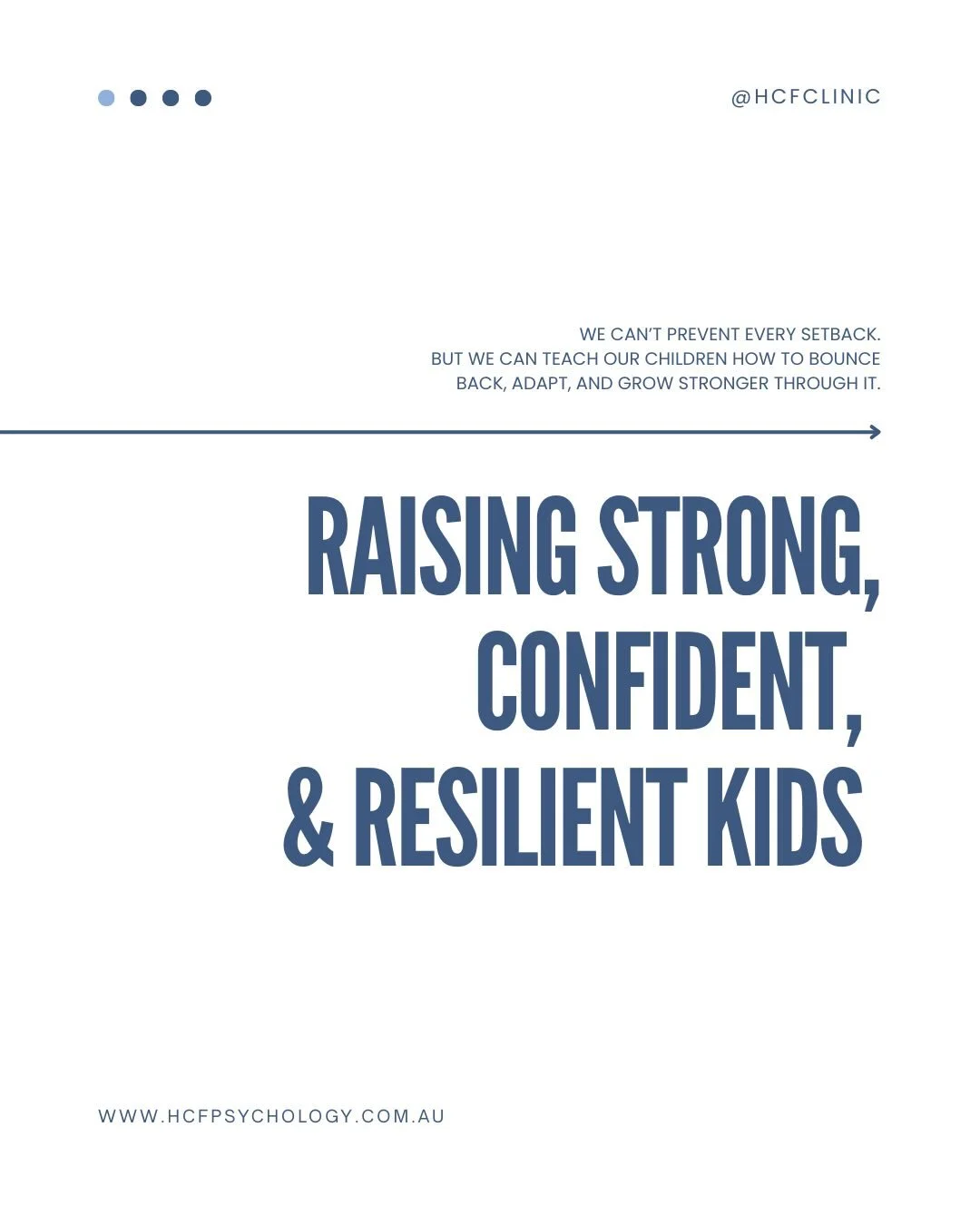 Resilience isn&rsquo;t about raising children who never struggle.

It&rsquo;s about raising children who feel safe enough to struggle and know they&rsquo;re supported through it.

Resilient kids aren&rsquo;t fearless.
They&rsquo;ve just learned that 