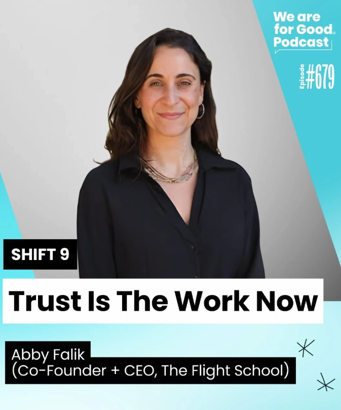 Trust is an inside job. 