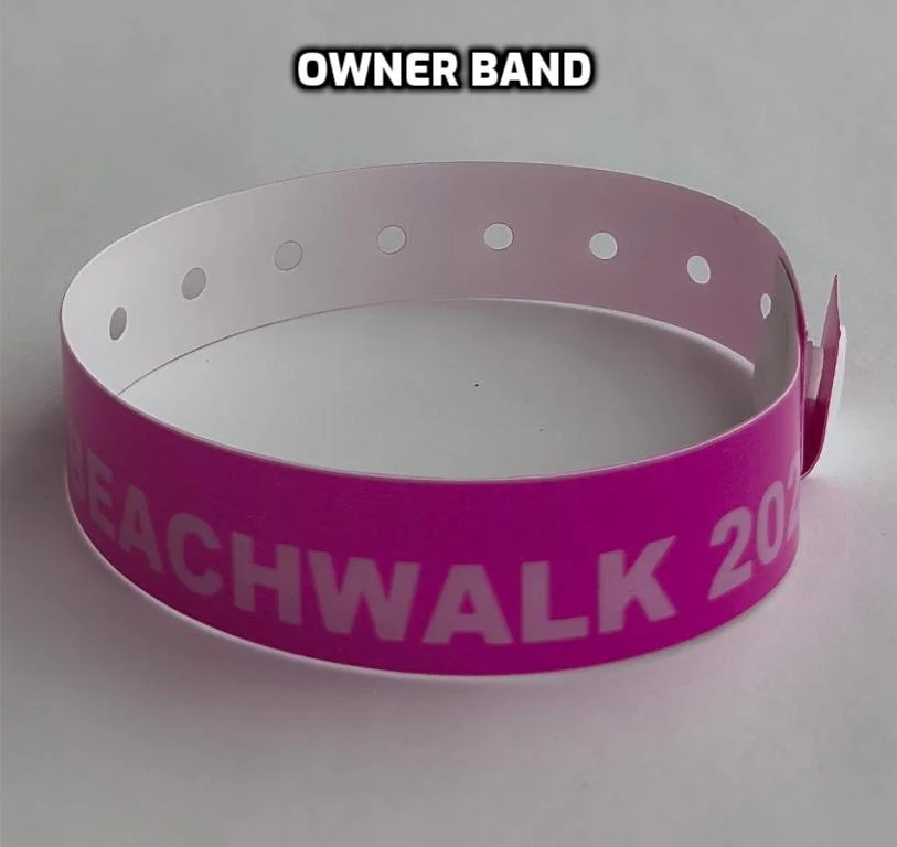 Free Resort Band for Owner's Guest