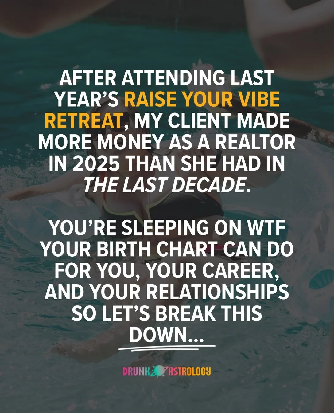 Update: this client just messaged me &ldquo;2026 has actually beat last year by a landslide and it&rsquo;s the first time I have really hunkered down on manifesting with the moon phases in my chart!&rdquo;

Nine-ish months into the year and she&rsquo