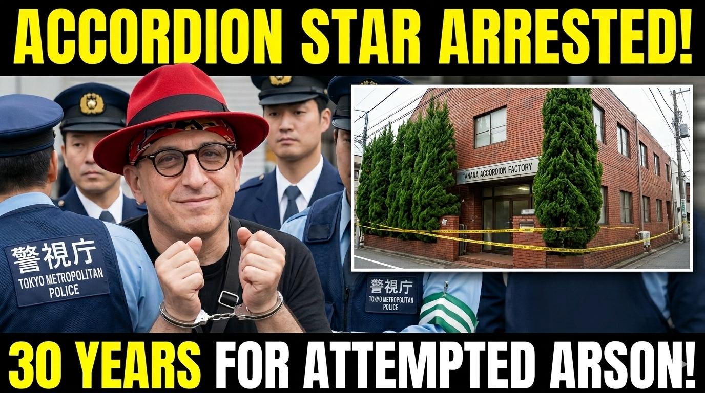Breaking Clam News: Accordionist Maury Rosenberg Gets Arrested in Tokyo!