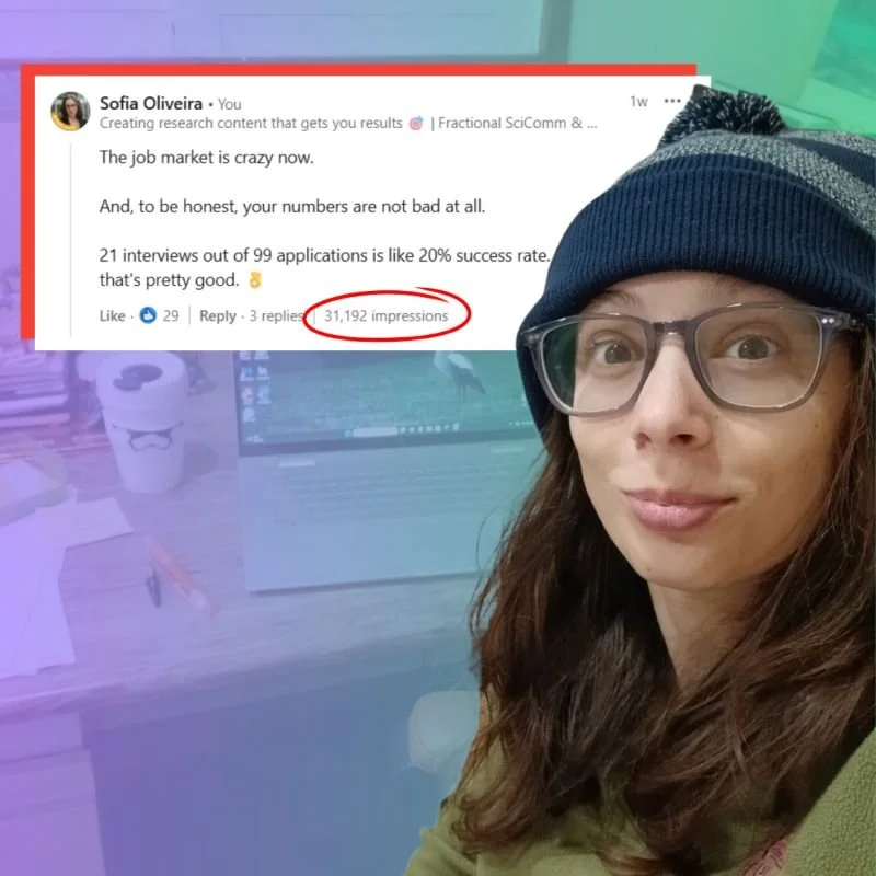 43. Career Transitions: Sofia Oliveira on what 140 job applications taught her about life after academia