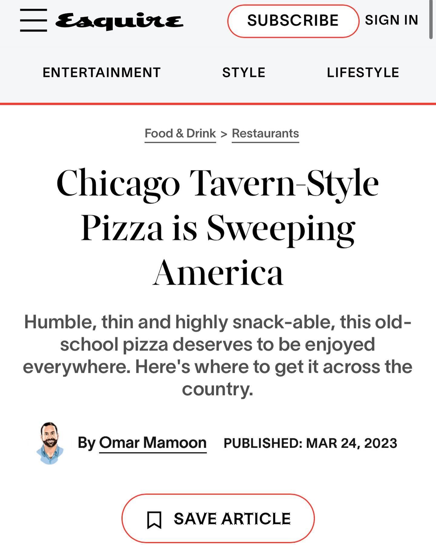 Thank you @ommmar for featuring our little pizza shop in your @esquire CTSP article!!! When @billyfederighi @bradleyshorten and I (@cecilymariefederighi) started making pizzas all those years ago, never in our wildest dreams did we think we&rsquo;d b