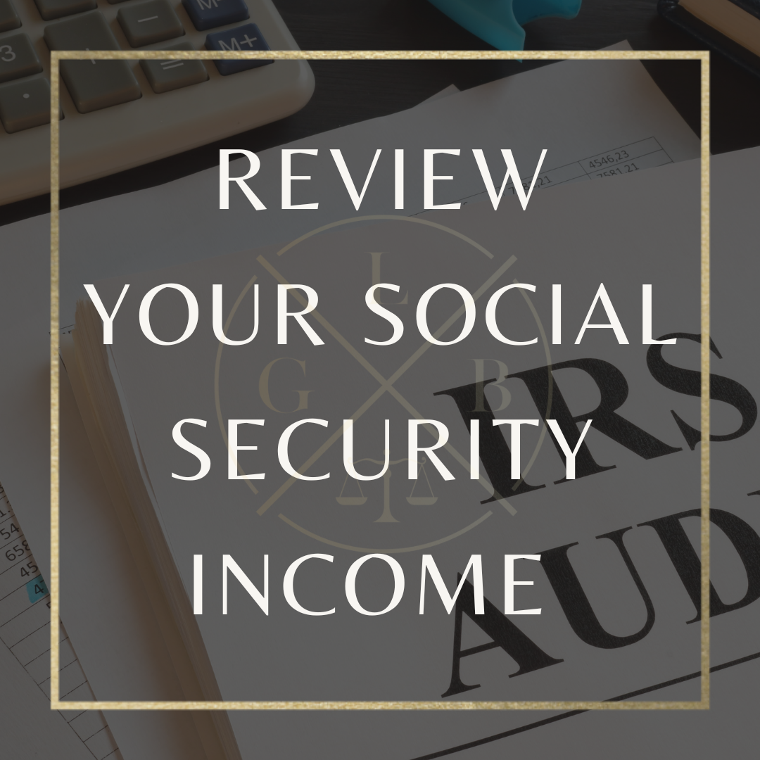 Click here to review your social security account