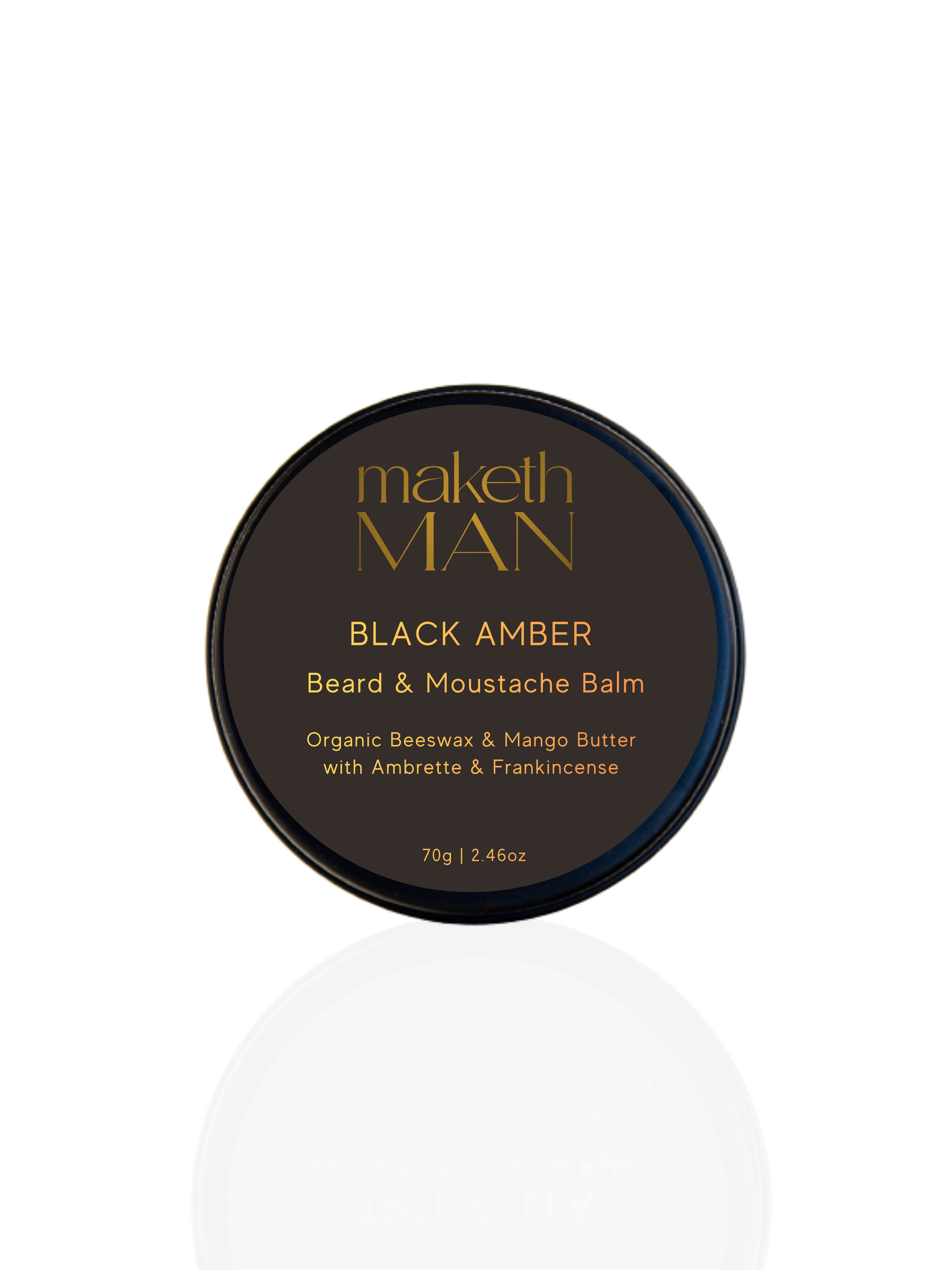 BLACK AMBER - Beard and Moustache Balm