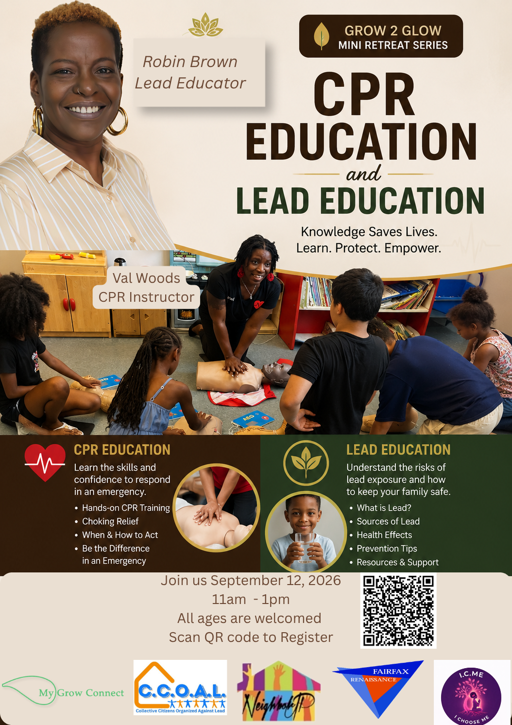 CPR AED Awareness & LEAD Education