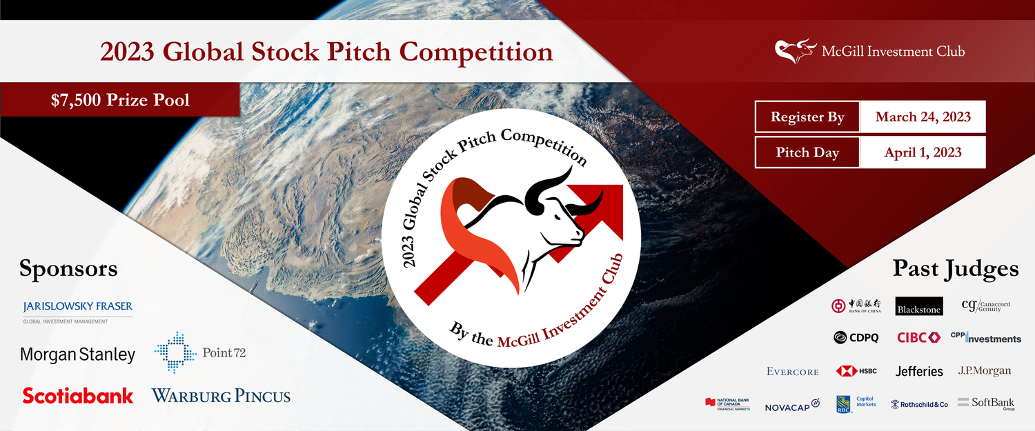 Global Stock Pitch Competition — McGill Investment Club