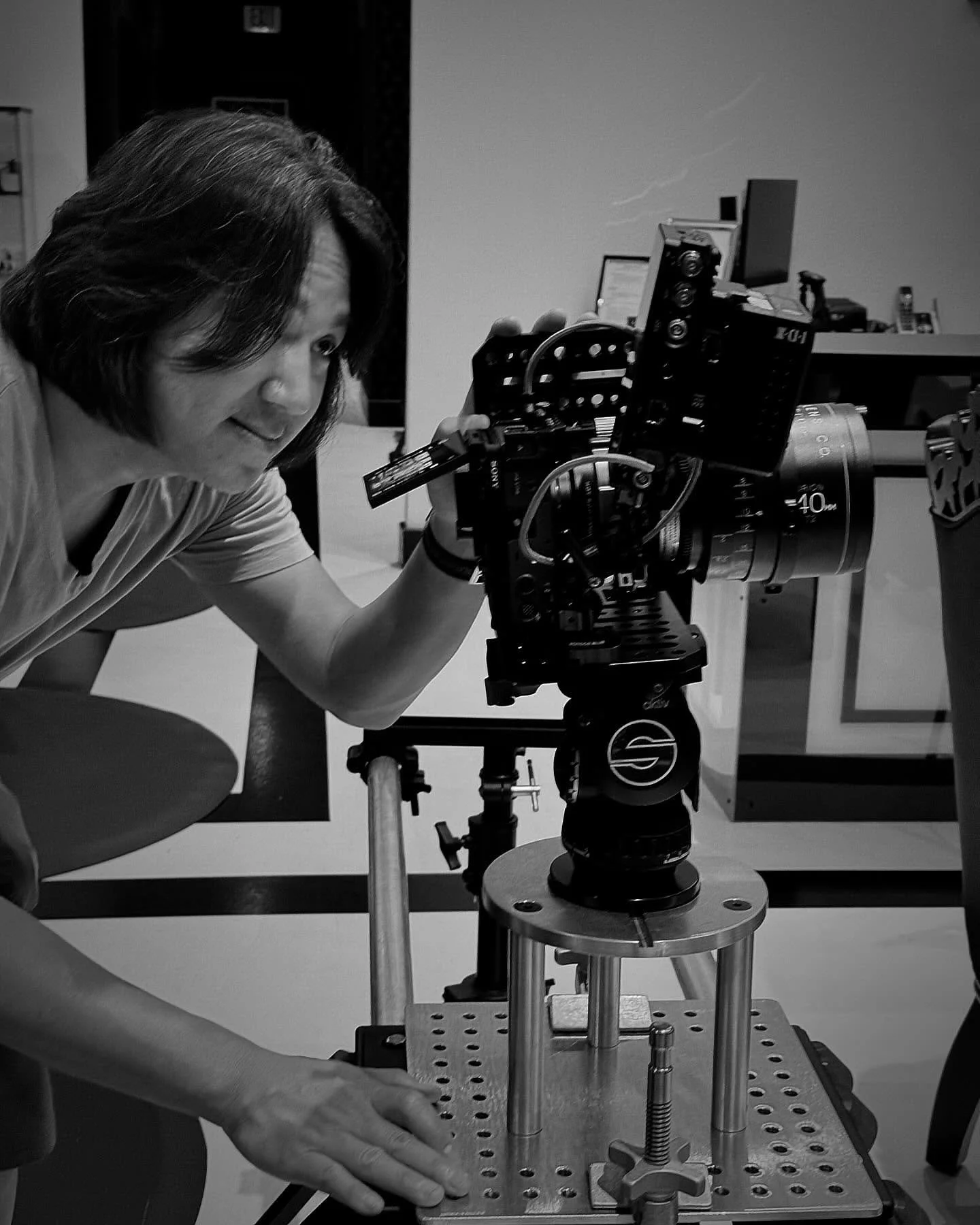 A rotated FX3 setup with an Atlas Orion 40mm for an upcoming project.

#production #austin #texas