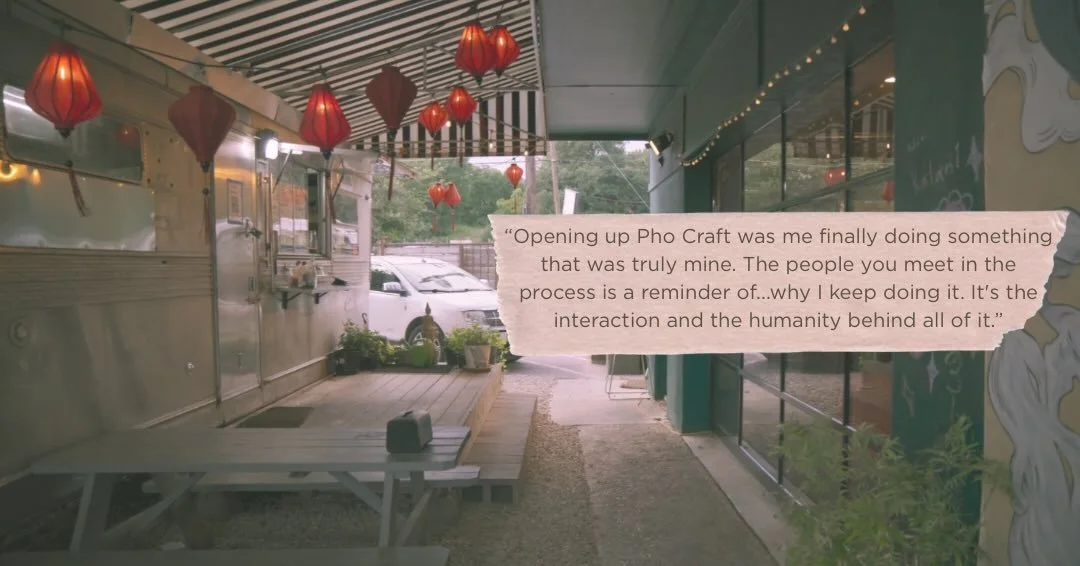 When this chef grew up working in his family&rsquo;s restaurant every day, he would ask himself: &lsquo;Is this something I want to do, or something I was born into?&rsquo;

Opening Pho Craft answered that question.

More than Vietnamese classics lik