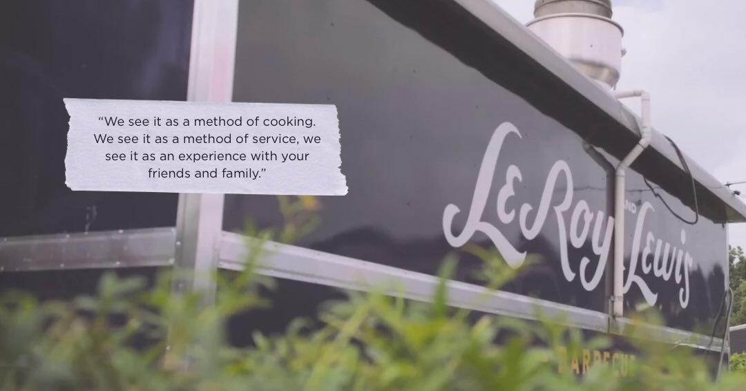 Real BBQ starts with relationships, not recipes. 🤝

🔥@leroyandlewis gets it.

Since 2017, they&rsquo;ve built their entire operation around local farmers, honest craft, and creating experiences that bring people together. Every plate is an invitati