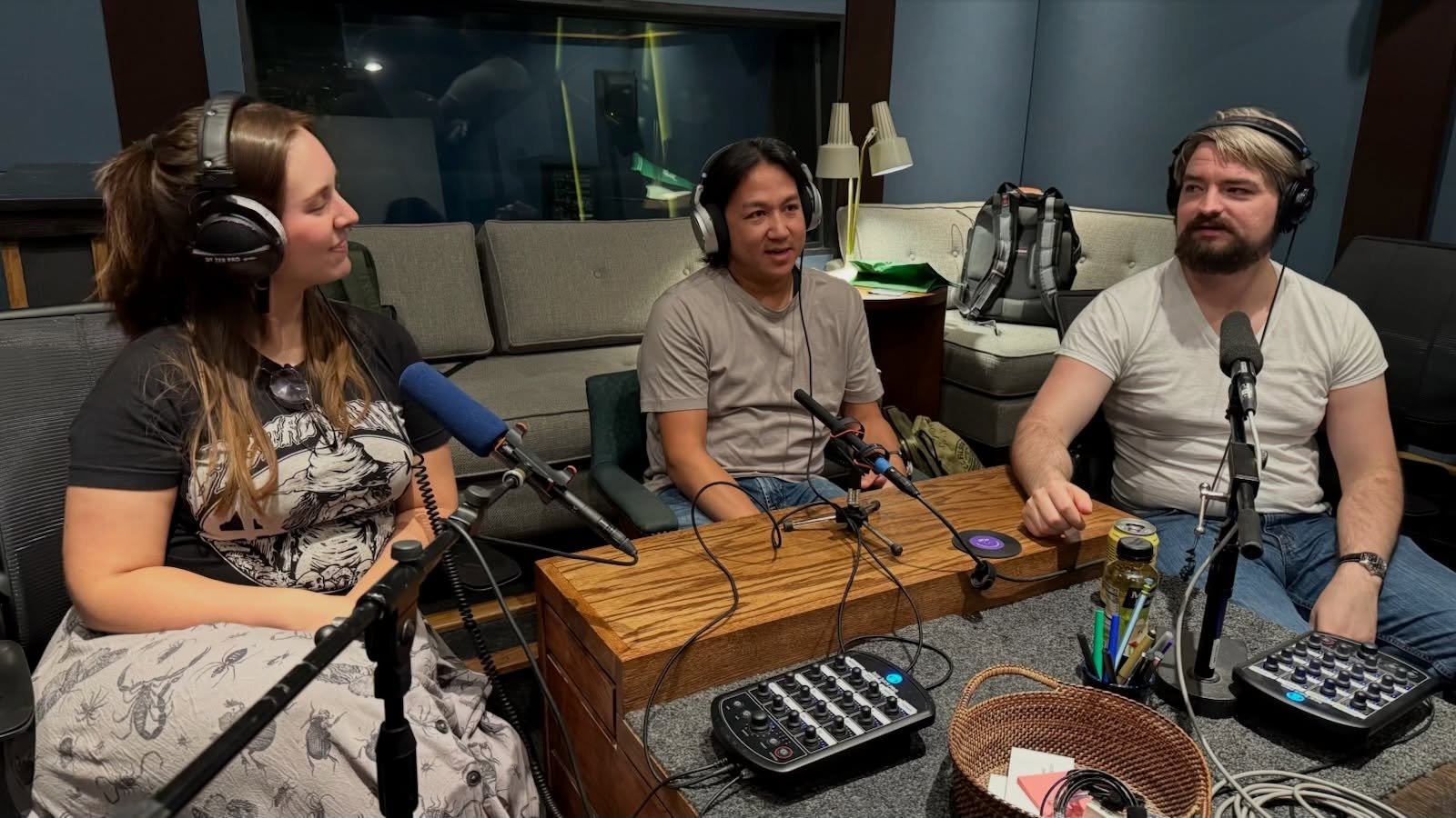We just recorded the commentary track for TO BE SEEN&rsquo;s physical media release! 

Telling the unique story of how a film covering the journeys of @leroyandlewis , @locadoroaustin , @fndaustin , and @thaisontexasnguyen over 5 years was made, and 