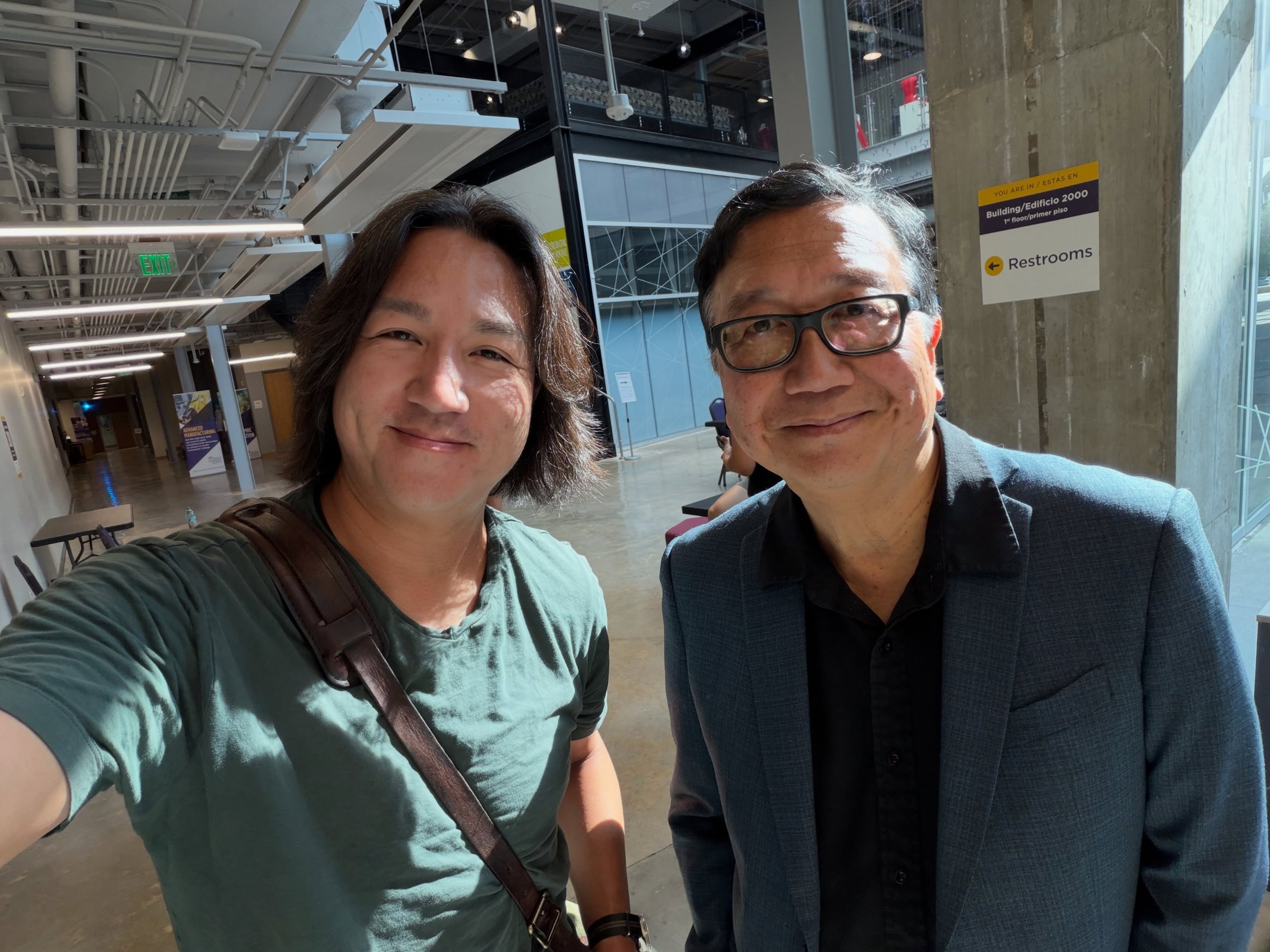 Got to meet @cinemaguy at the Lunar Foundation&rsquo;s Illuminate series in Austin! Lots of great lessons during his talk for the future of cinema and how to prepare for the industry changes coming up.