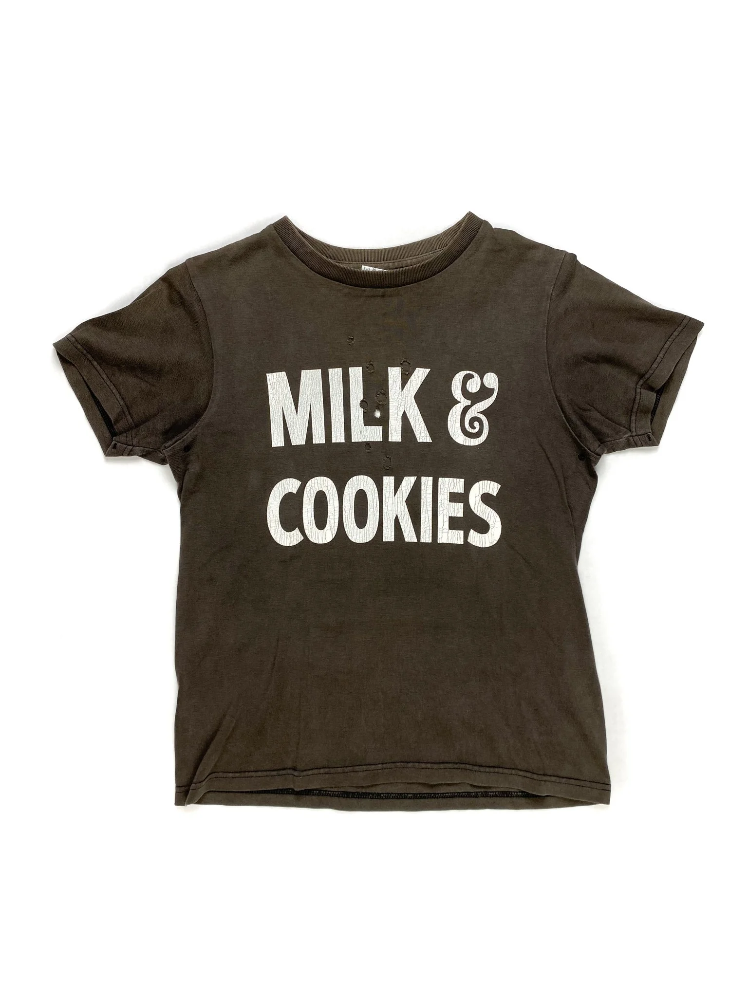 Number (N)ine 2000s “Milk & Cookies” Bullet Hole Tee