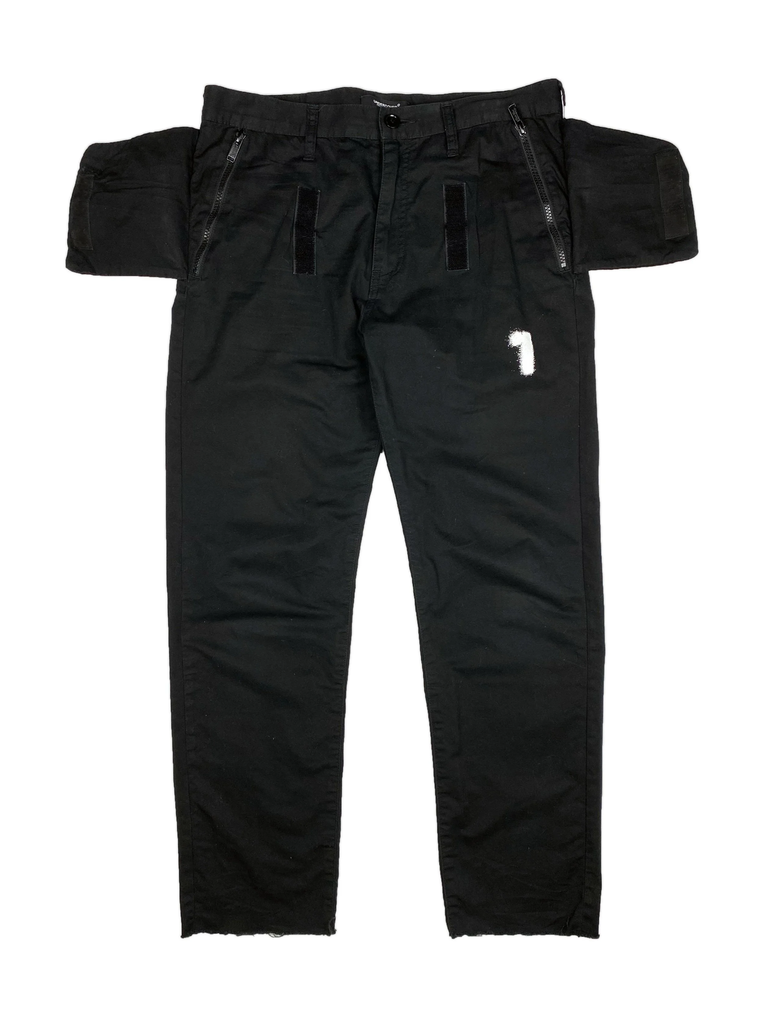 black pants w/ hidden pockets